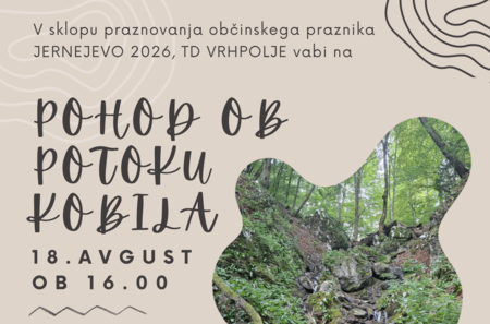 Pohod ob potoku Kobila - 2
