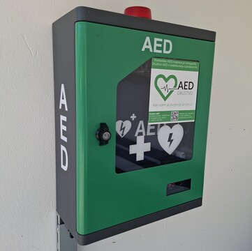 Nov AED na Zameškem