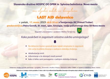 Vabilo-Last-aid-Šentjernej