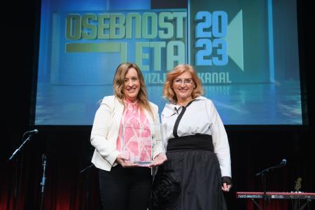 OSEBNOST_LETA_2023_DRAGICA_ŠTEH_Z_DIREKTORICO_TVVAŠKANAL_IRENO_VIDE