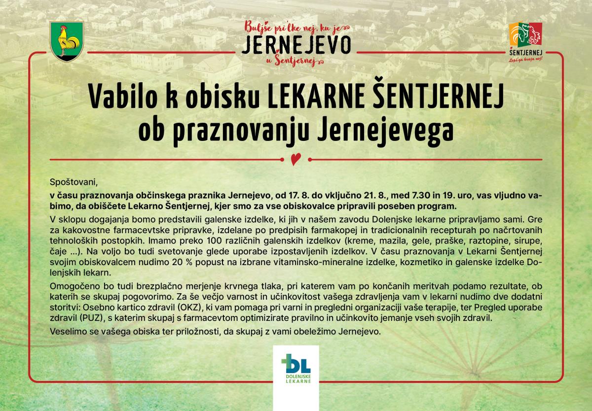 OBCINA_SENTJERNEJ_Jernejevo_2026_Lekarna_OGLAS_210x146mm
